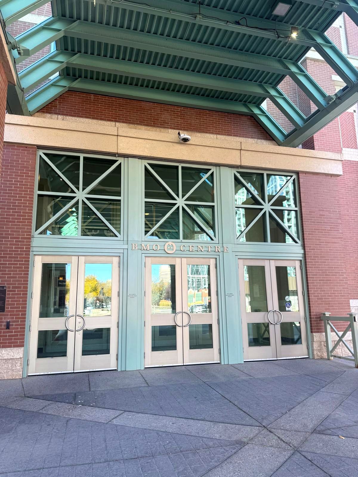 BMO Centre entrance