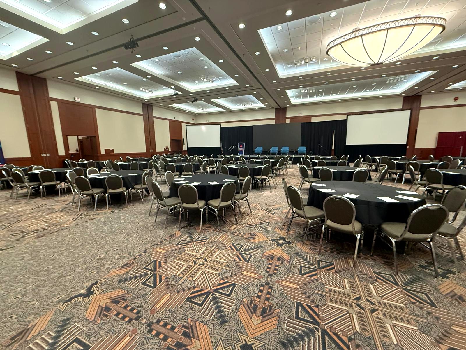 Palomino Hall at the BMO Centre set for a conference