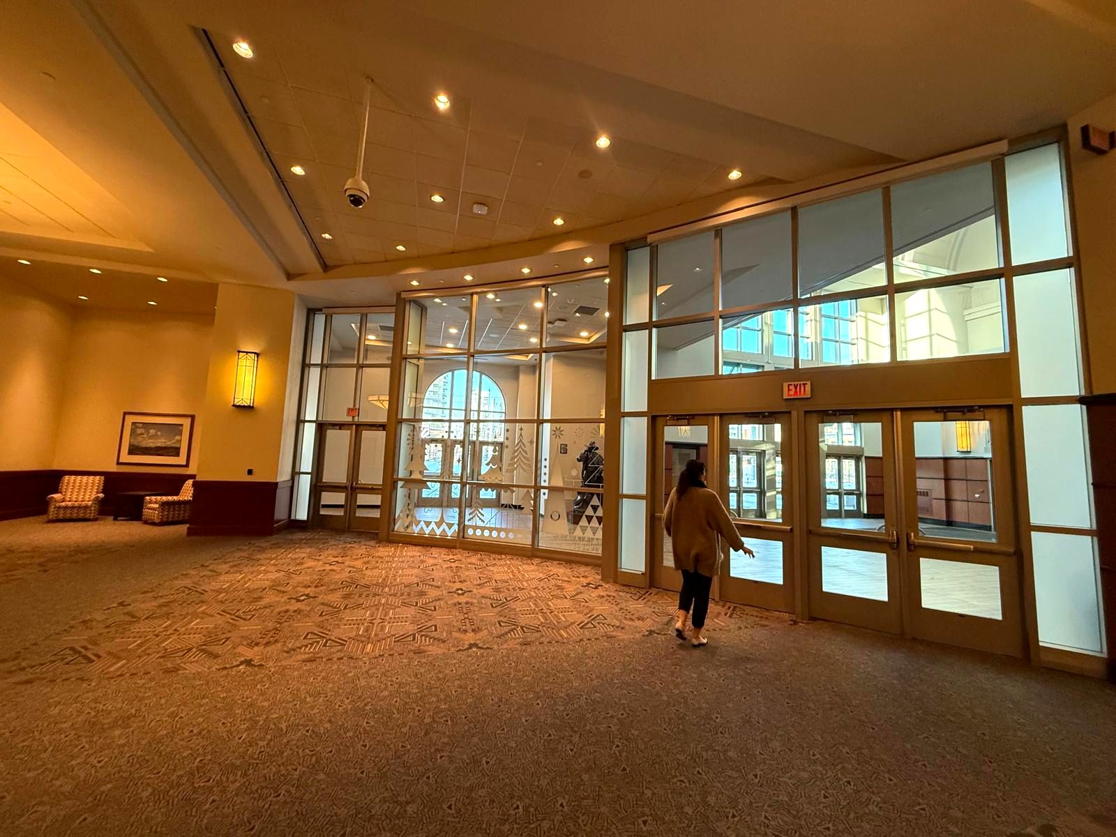 Lobby with natural light